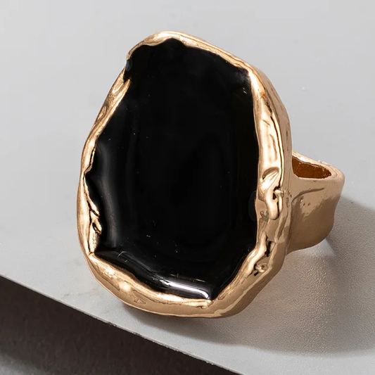 Black Lacquer Ring